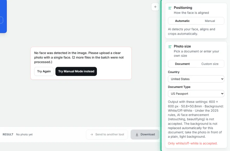 Choose the country and document type