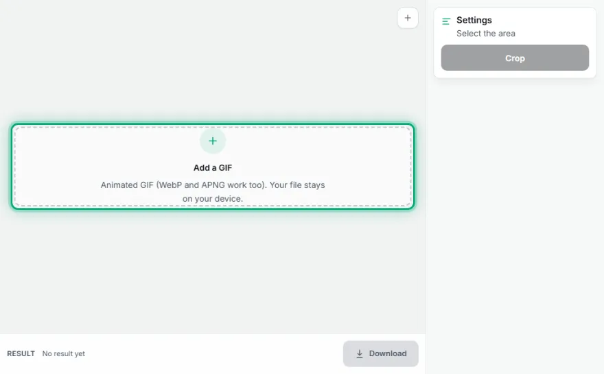 Add the GIF