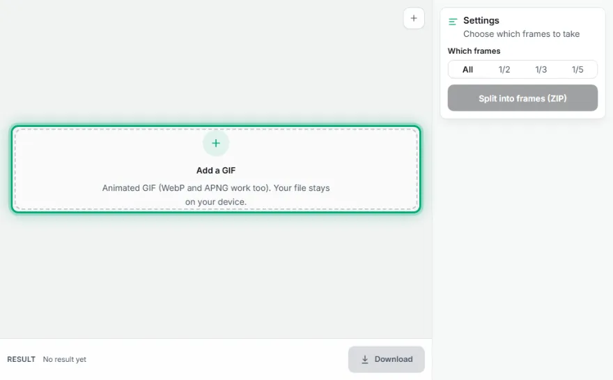 Add the GIF