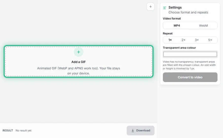 Add the GIF