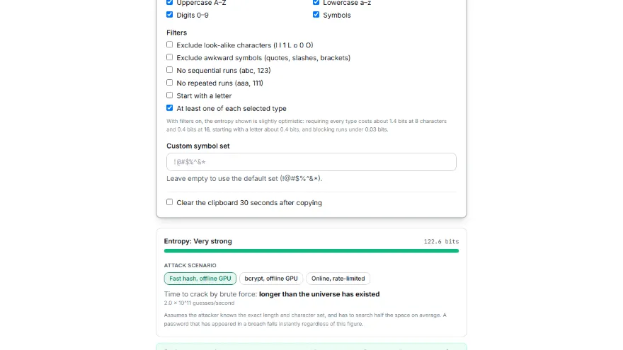 Add filters only if you need them