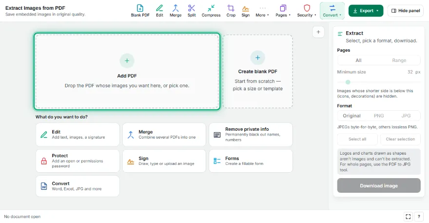 Add your PDF