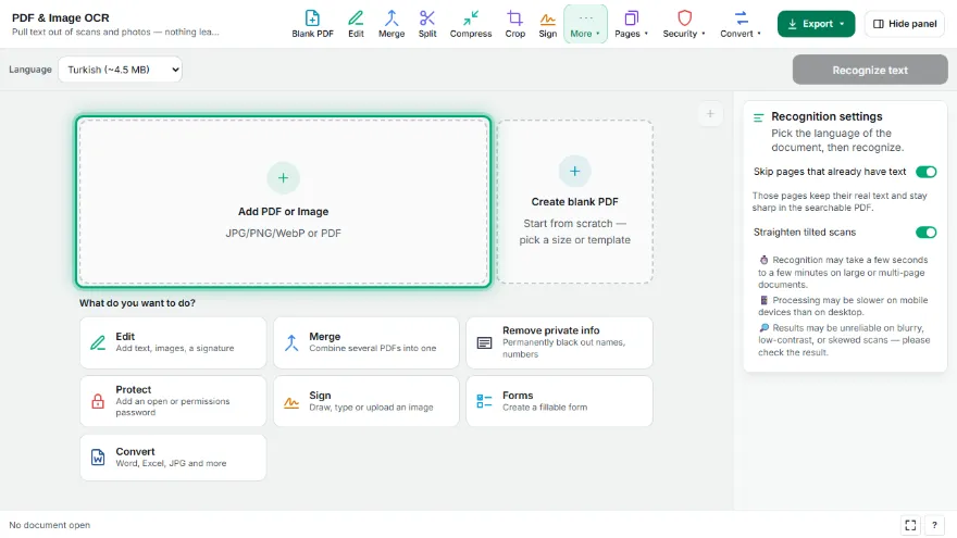 Upload your file