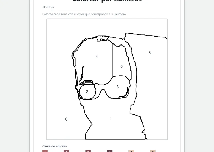 Elige el número de colores