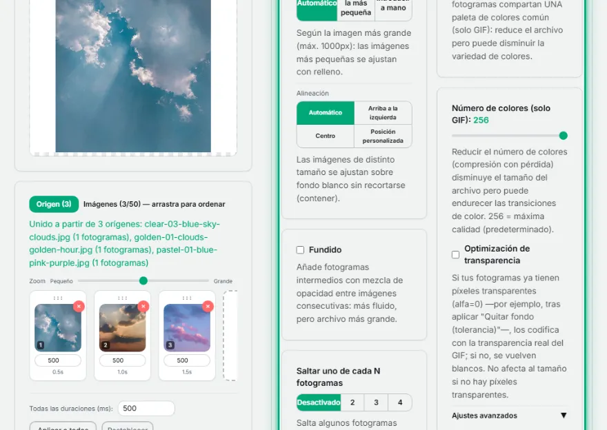 Ajusta la configuración