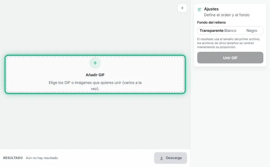 Añade los archivos