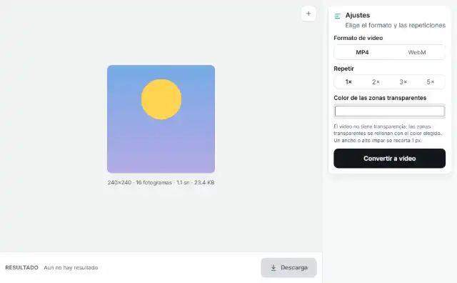 Convierte y descarga