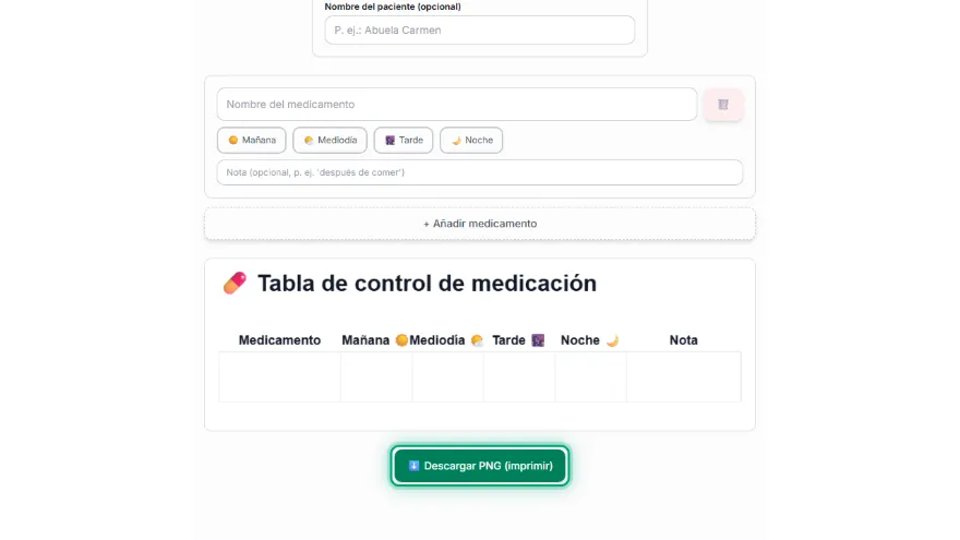 Descarga e imprime