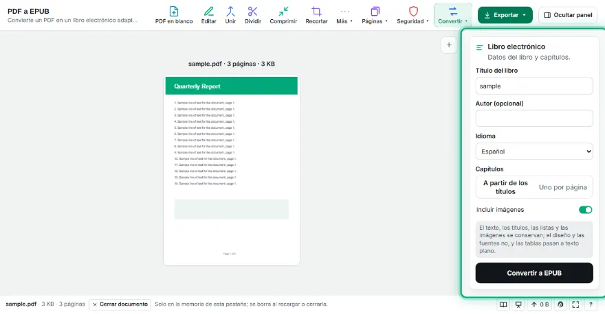 Escribe los datos del libro