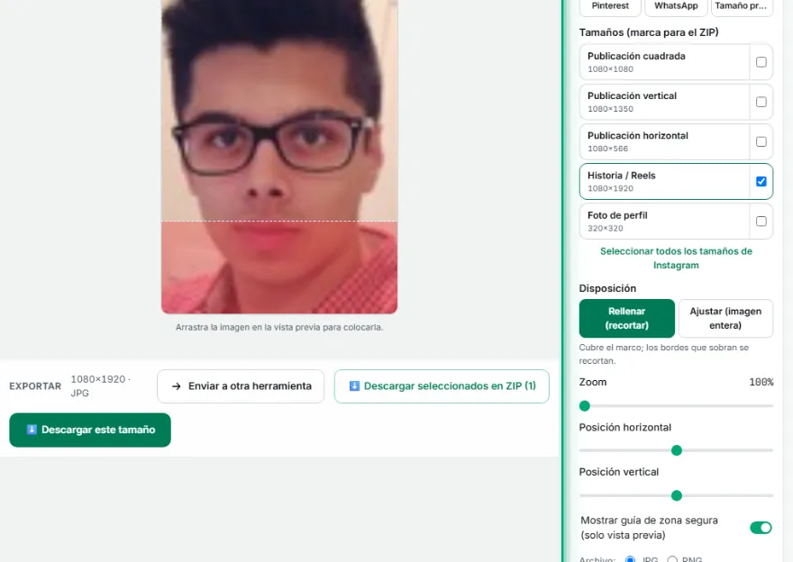 Rellenar o Ajustar