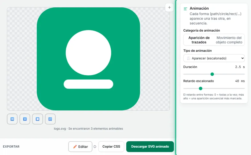 Elige una categoría