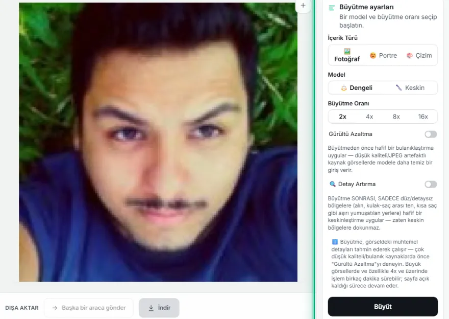 Model seçin