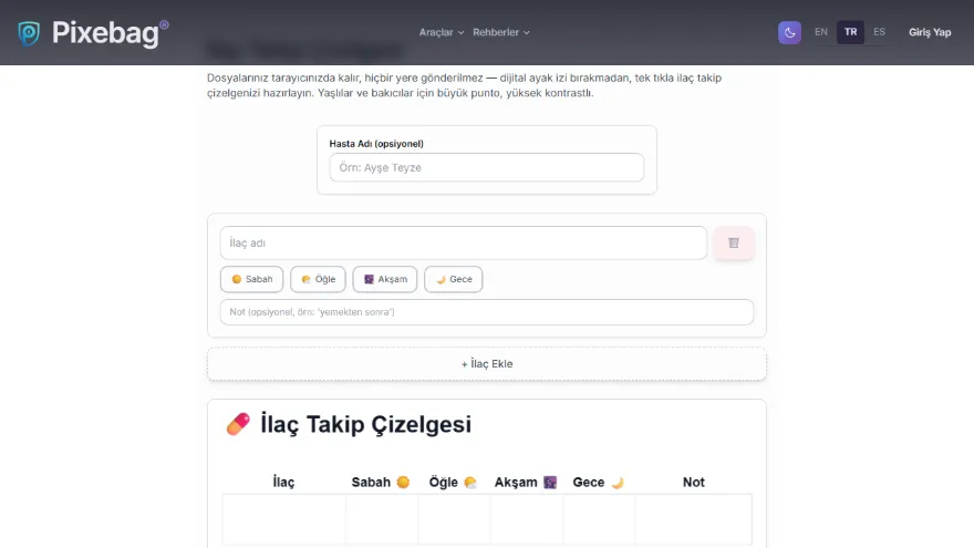Zaman dilimlerini işaretleyin